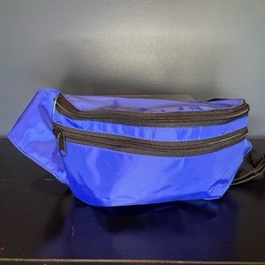 Blue Crossbody Fanny Pack